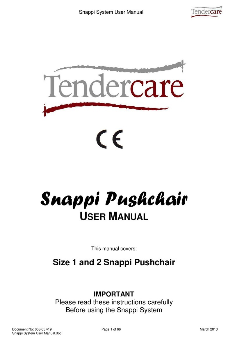 Tendercare Snapi Pushchair User manual