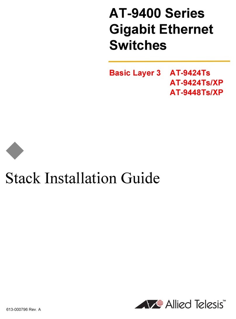 Allied Telesis AT-9448Ts User manual