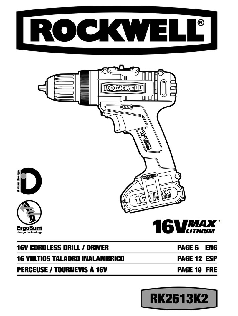 Rockwell RK2613K2 Manual for use