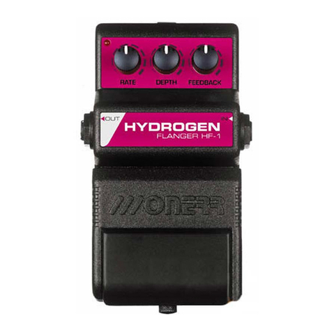 Onerr Hydrogen Flanger HF-1 user guide