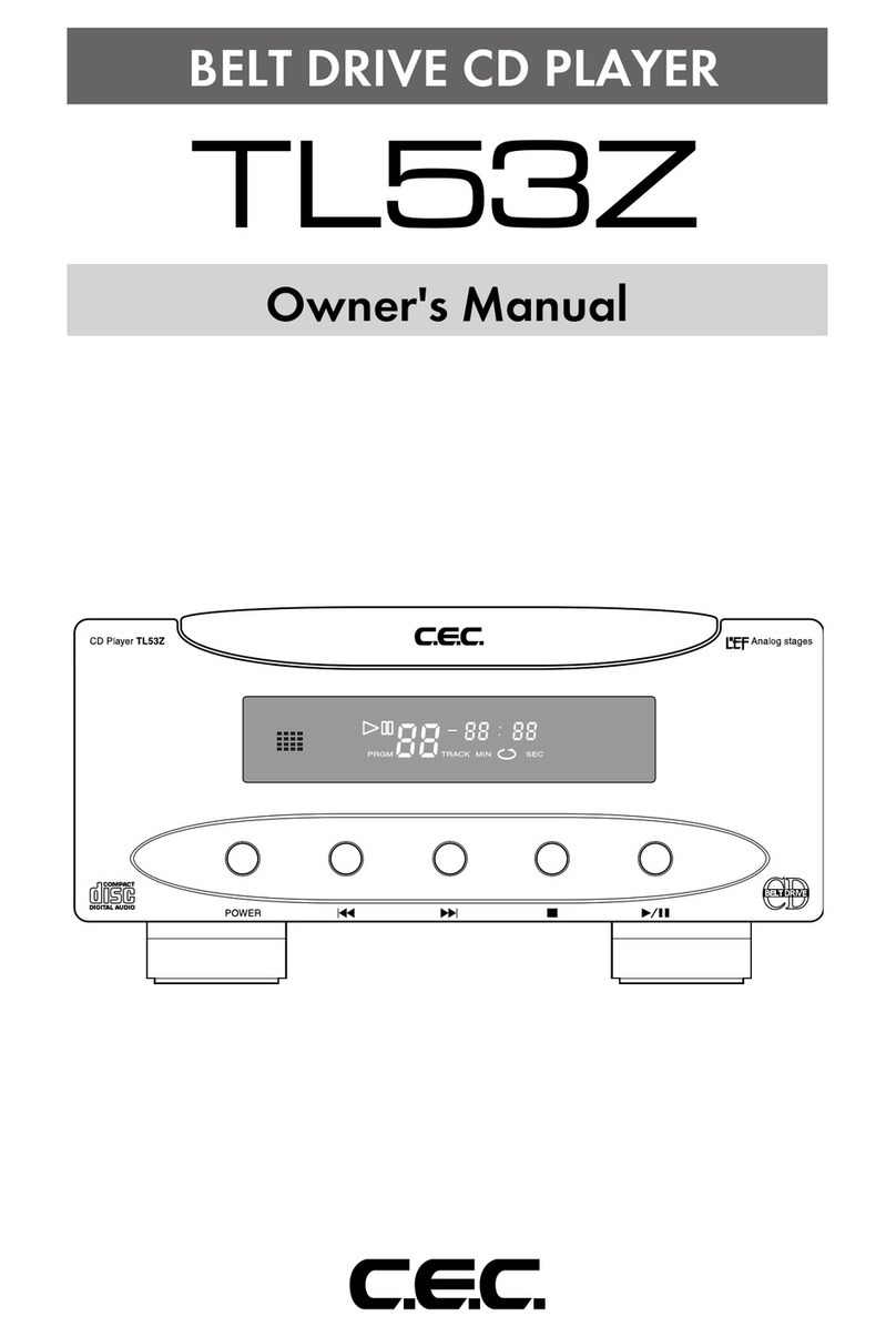 C.E.C. tl53z User manual