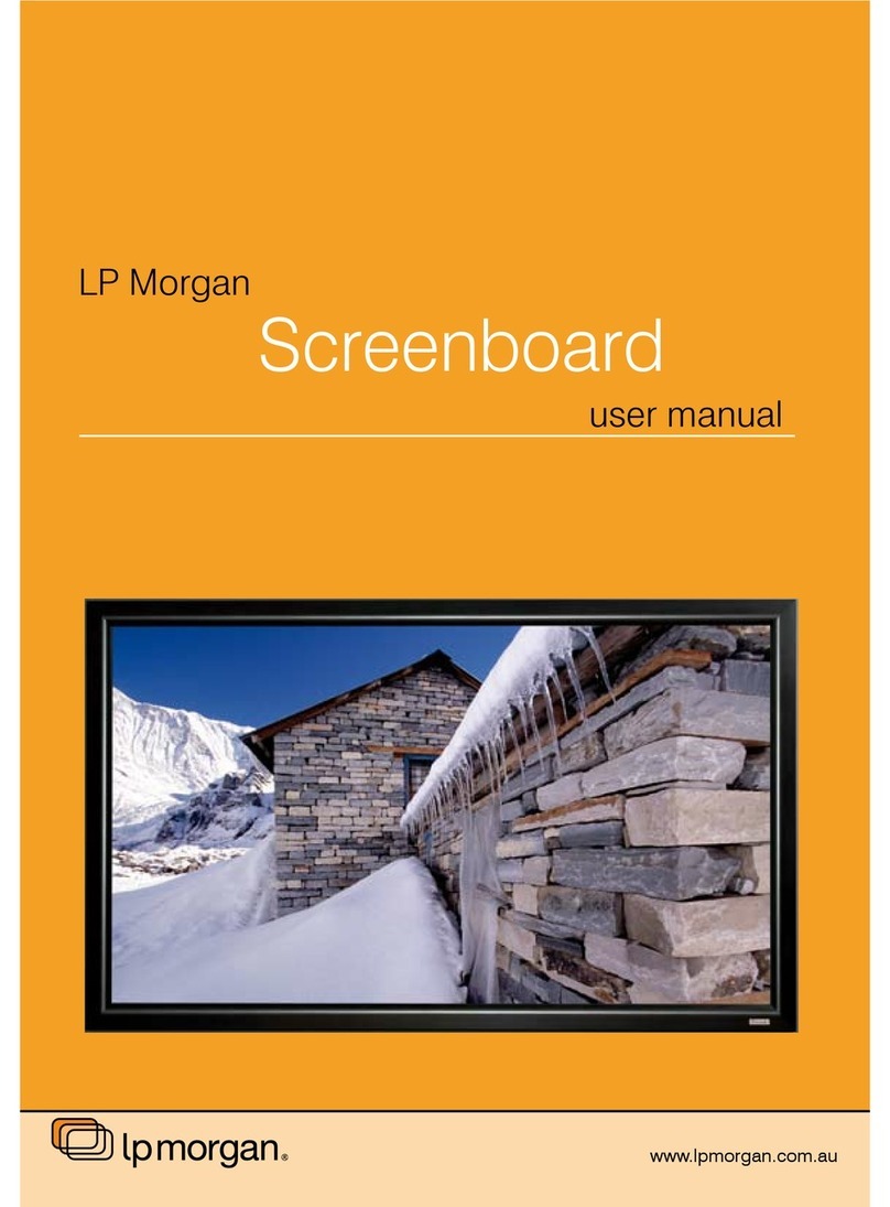 LP Morgan Screenboard User manual