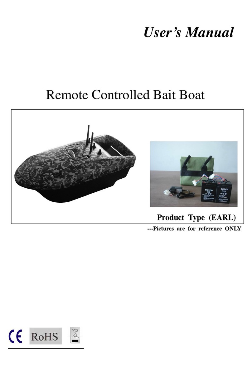Carp Royal Remote Controlled Bait Boat user manual