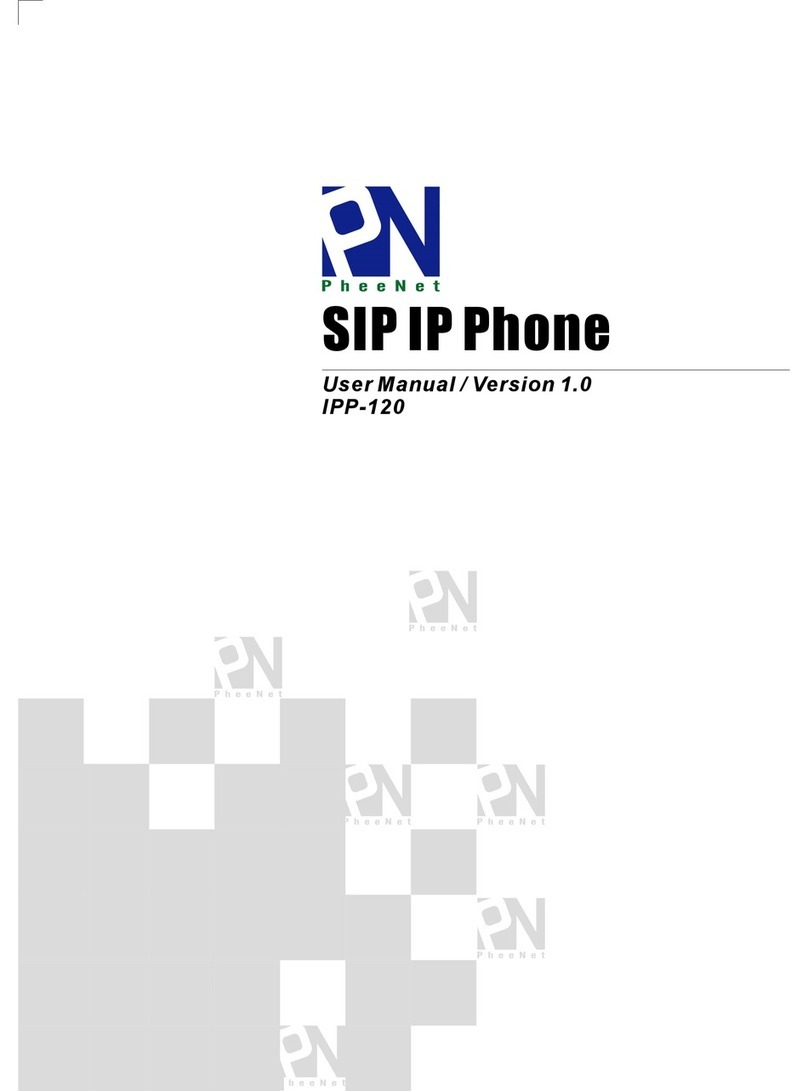 PheeNet IPP-120 user manual