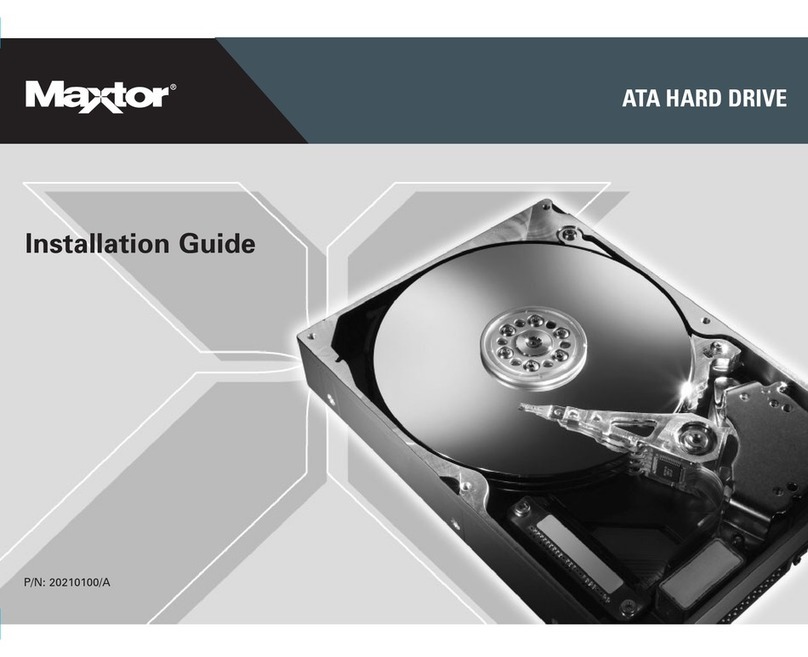 Maxtor SERIAL ATA HARD DRIVE installation guide Maxtor SERIAL ATA HARD DRIVE installation guide