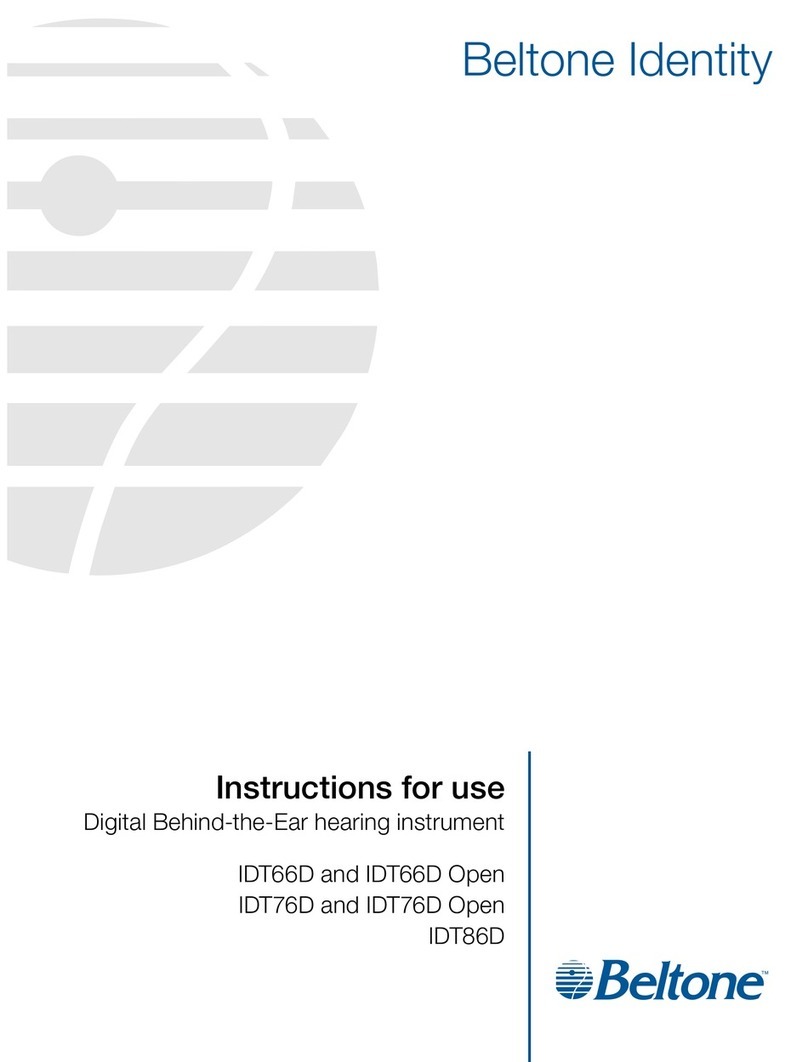 Beltone IDT66D Open User manual
