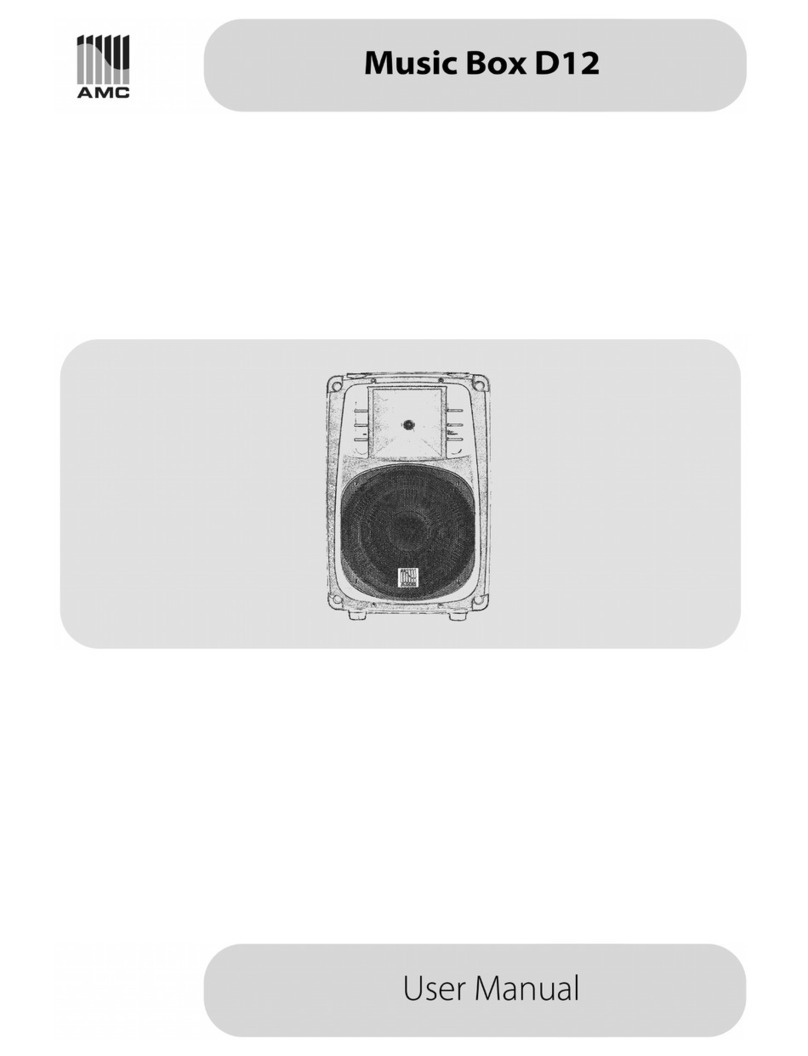 AMC Music Box D12 user manual
