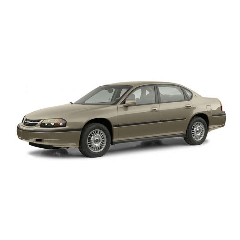 Chevrolet 2003 Impala owner's manual
