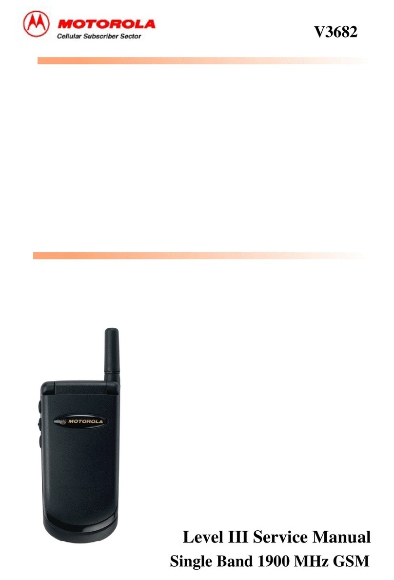 Motorola V3682 User manual Motorola V3682 User manual