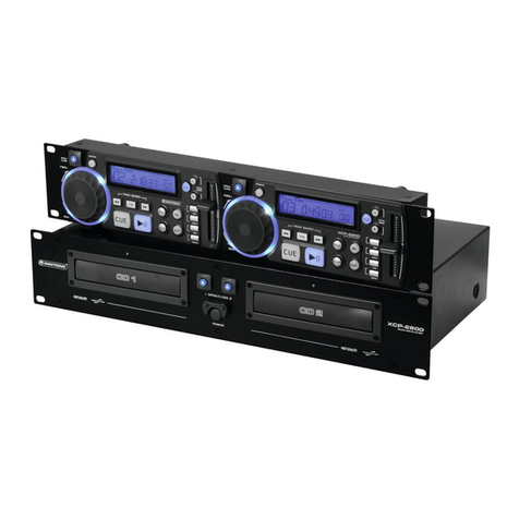 Omnitronic XCP-2800 user manual