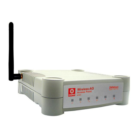Compex WP54AG 1a Quick install guide