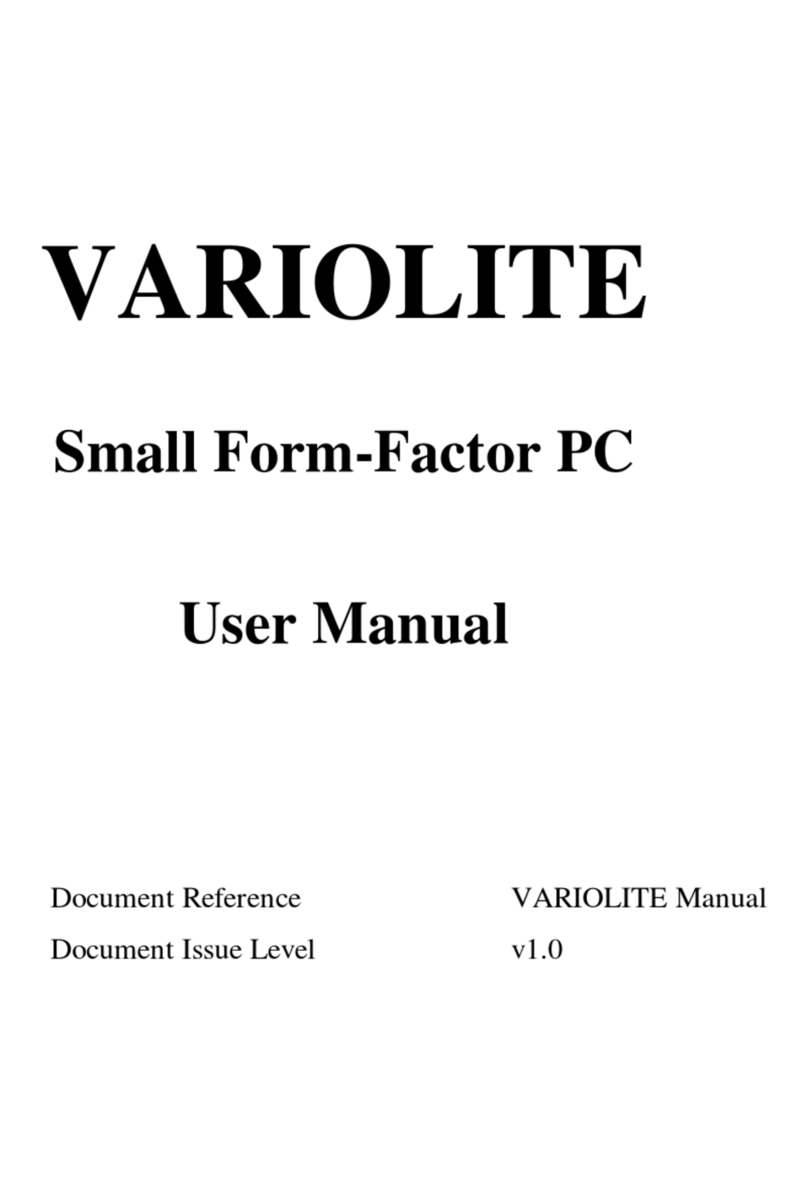 BlueChip VARIOLITE user manual