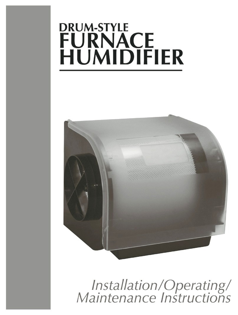 drum-style furnace Installation, operating and maintanance instructions