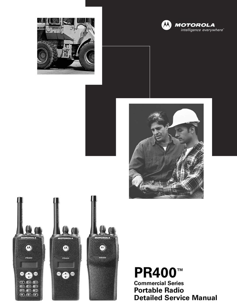 Nova PR400 Detailed service manual