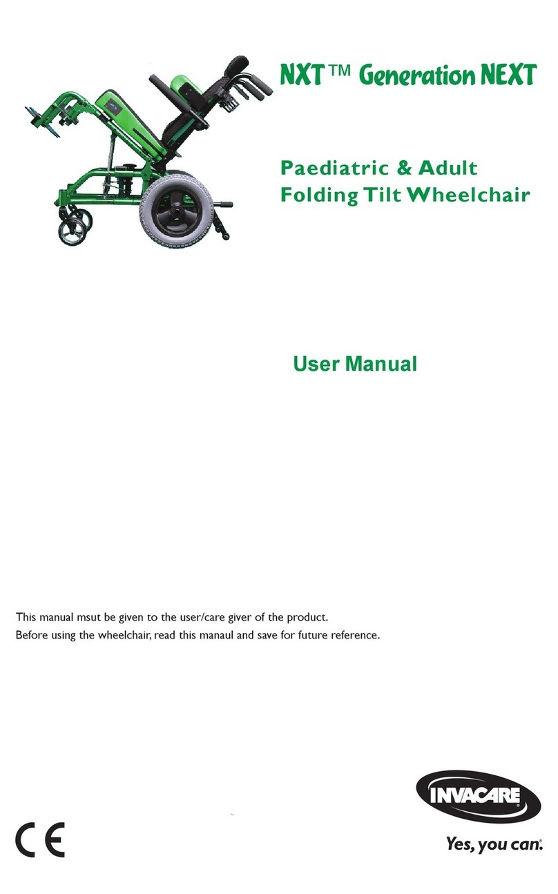 Invacare NXT Generation NEXT user manual