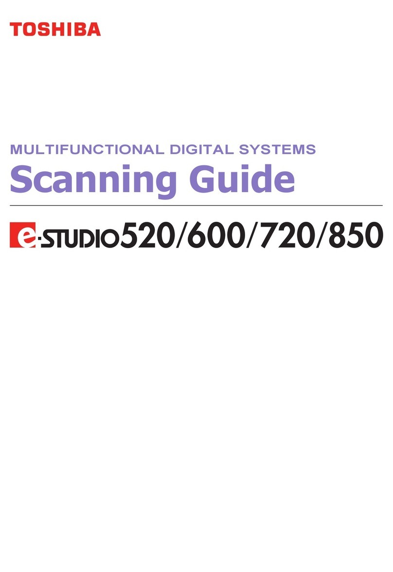 Toshiba e-STUDIO 520 User manual
