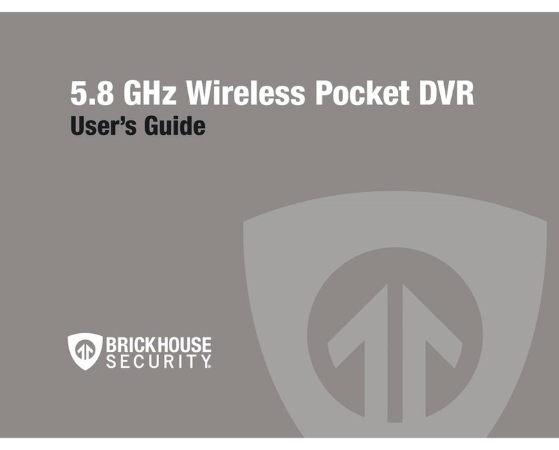 Brickhouse Security 5.8 GHz Wireless Pocket user guide