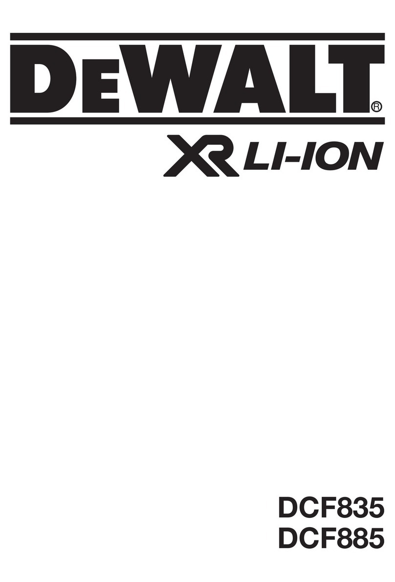 DeWalt DCF835 manual