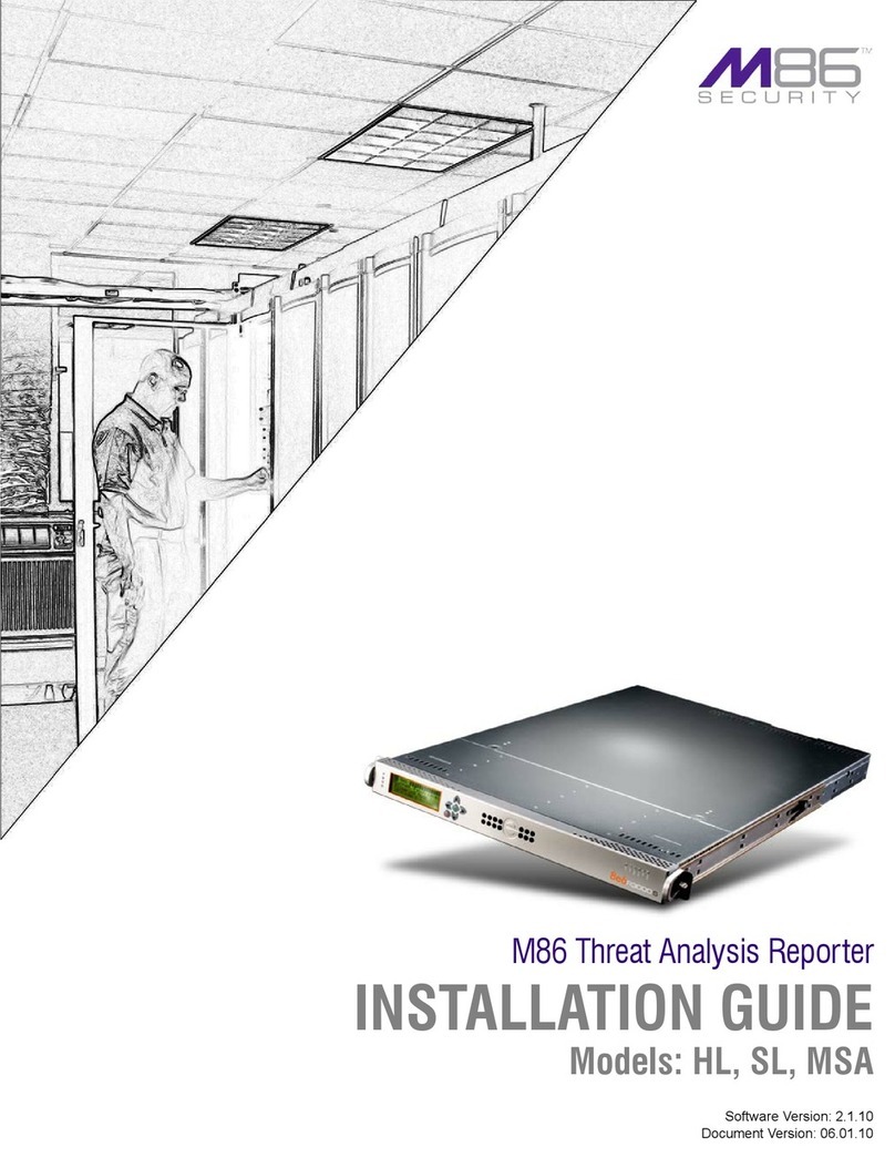 M86 Security HL User manual