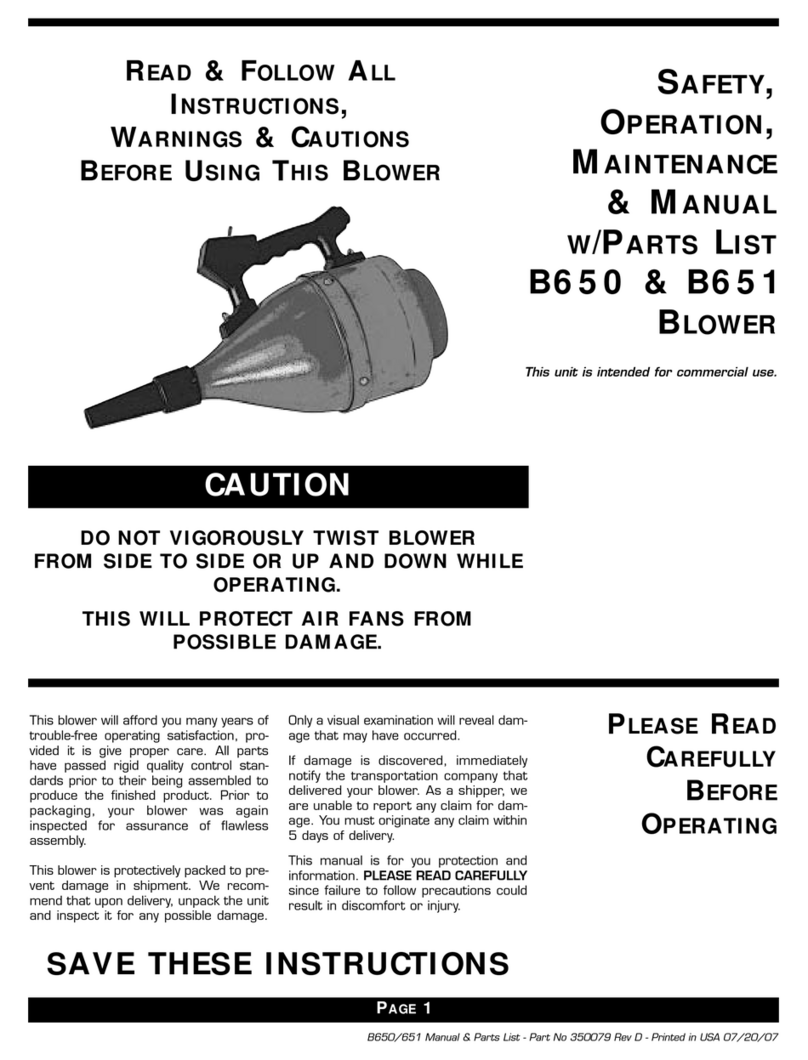 MasterCraft B650 Safety, operation & maintenance manual