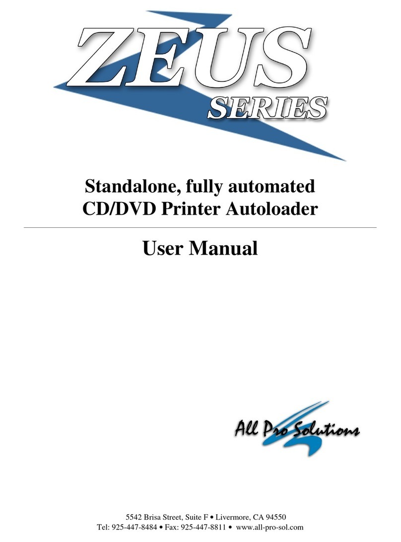 All Pro Solutions Zeus Series user manual All Pro Solutions Zeus Series user manual