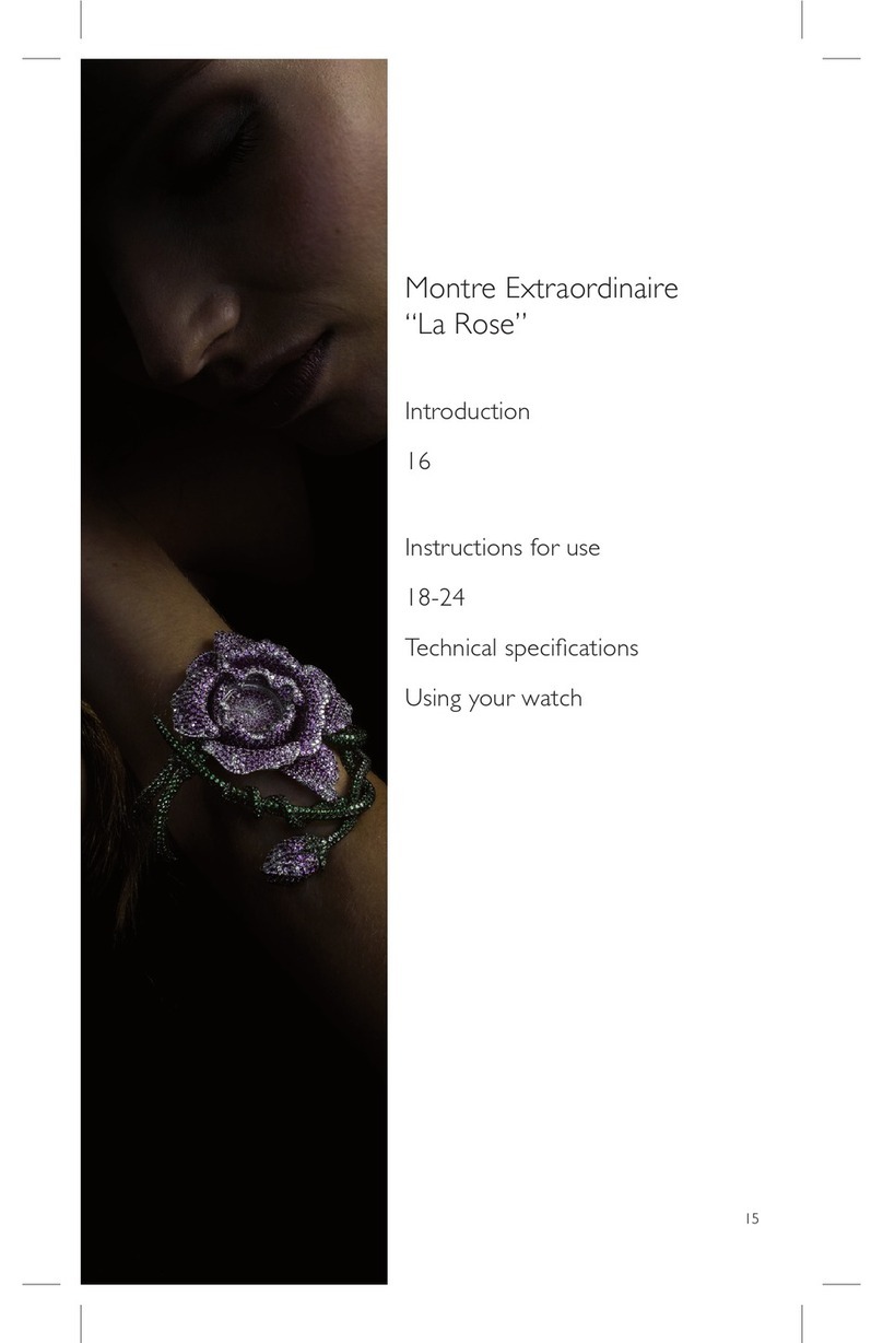 Jaeger-leCoultre La Rose User manual Jaeger-leCoultre La Rose User manual