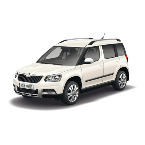 Skoda 2009 Yeti User manual