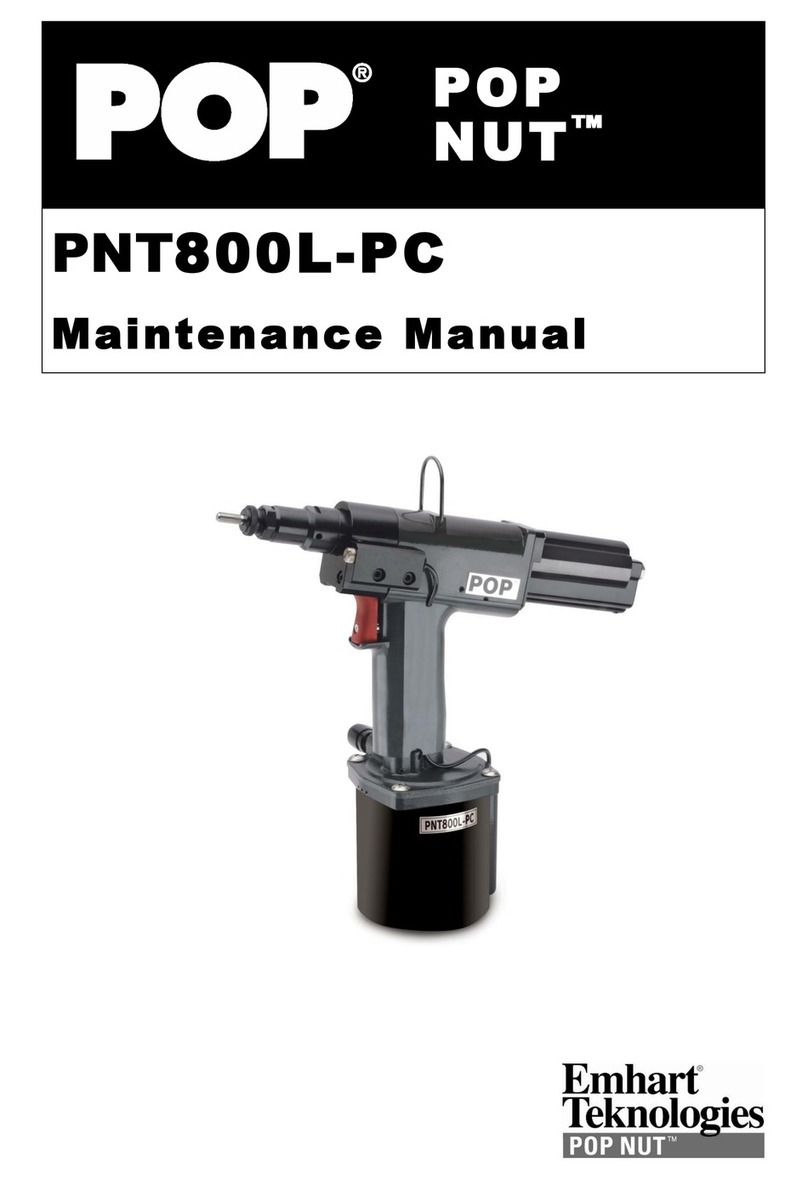 POP NUT PNT800L-PC Maintenance manual