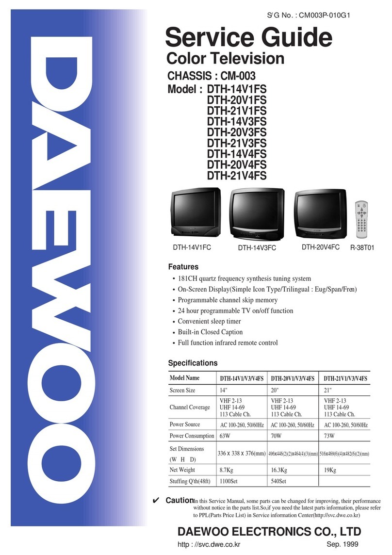 Daewoo DTH-14V1FS User manual