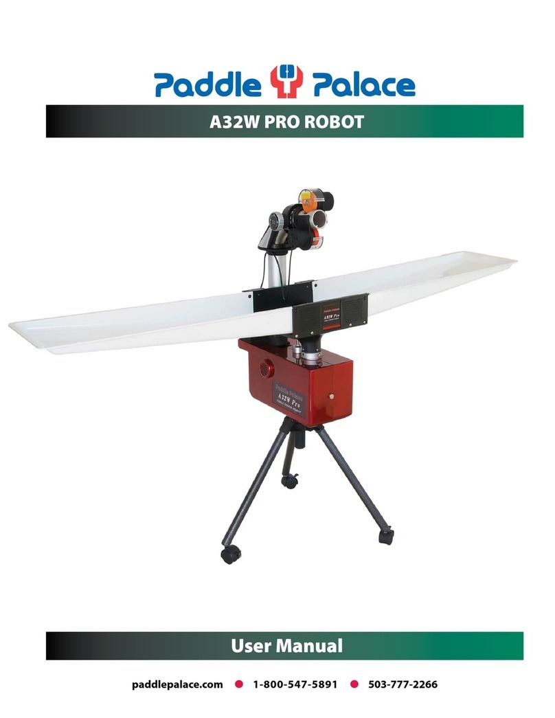 Paddle Palace A32W PRO ROBOT user manual