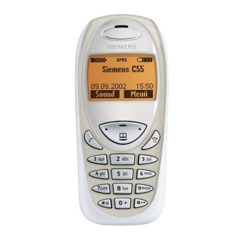 Siemens C55/2128 User manual