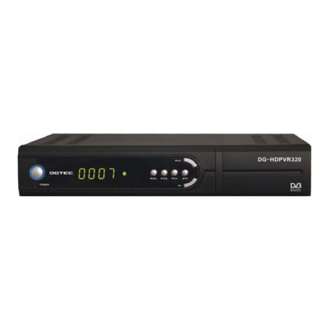 DGTEC DG-HDPVR320 instruction manual