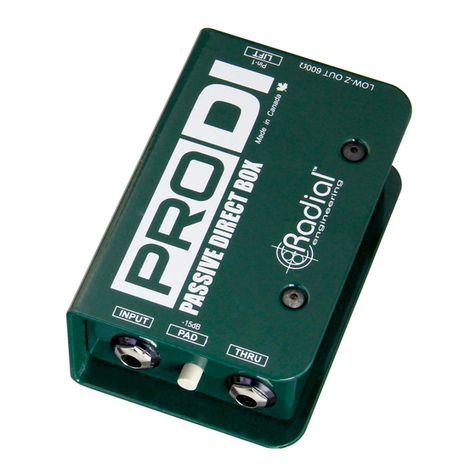 Radial Engineering PRO DI User manual