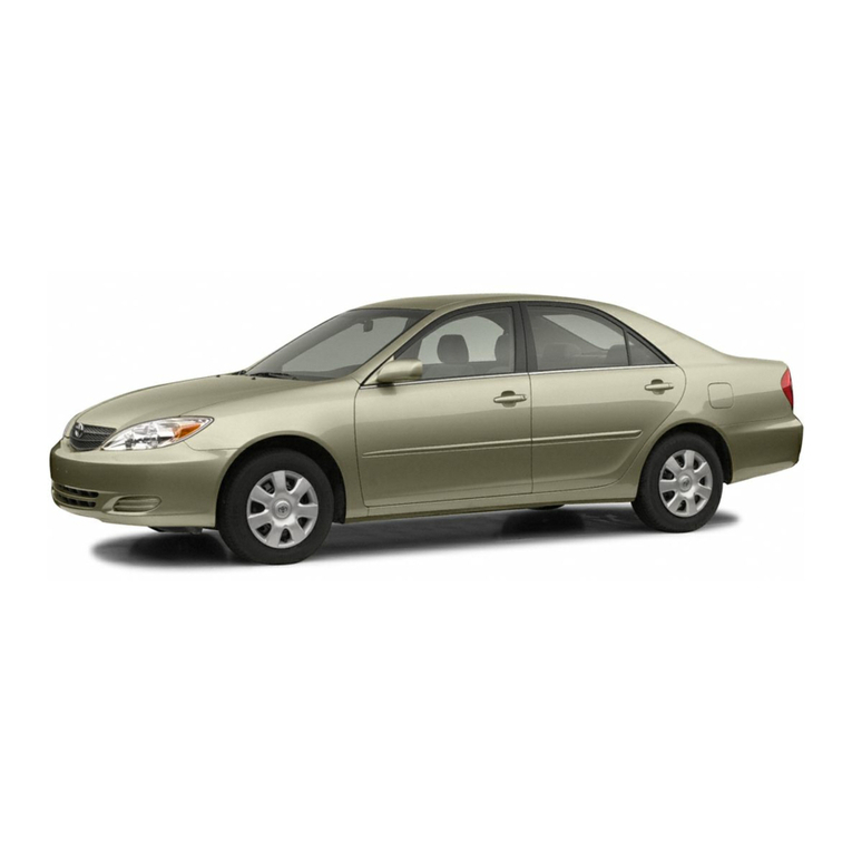 Toyota 2002 Camry User manual