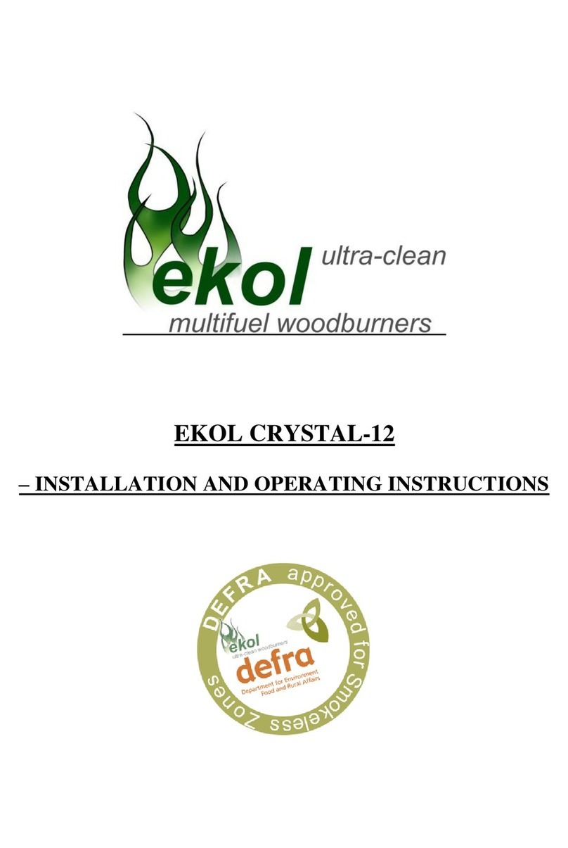 Ekol CRYSTAL-12 Installation and operating instructions