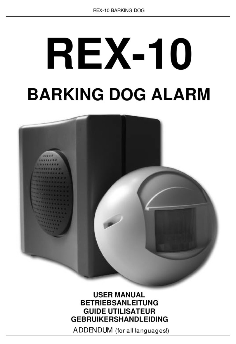 X-10 REX-10 User manual