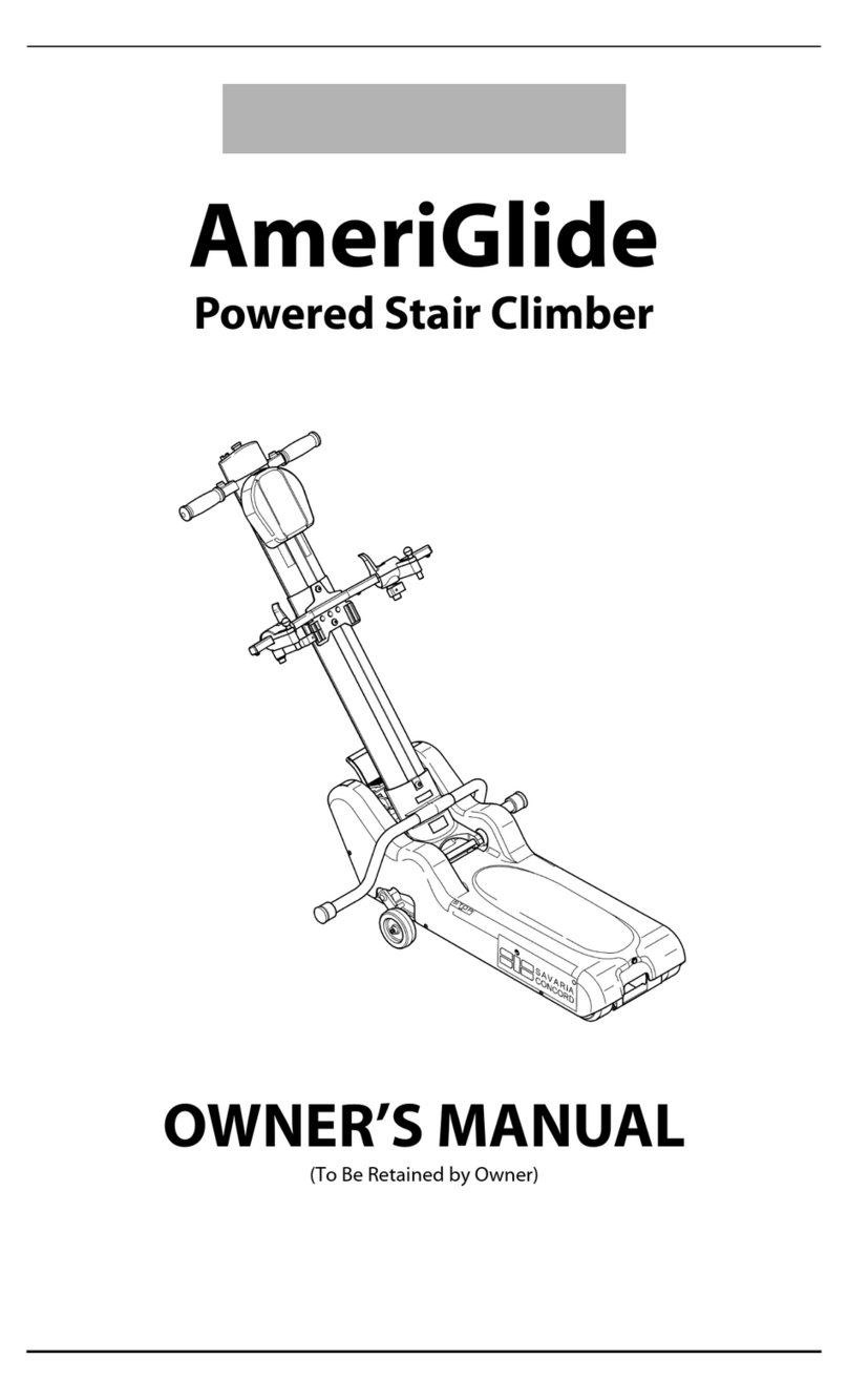 AmeriGlide Powered Stair Climber owner's manual