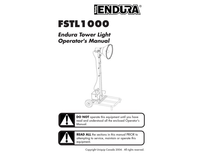 Endura FSTL1000 Operator's manual