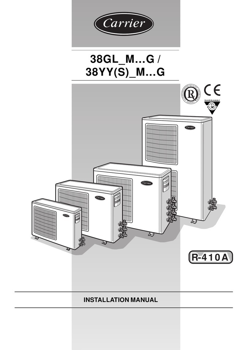 Carrier 38GL_M...G User manual