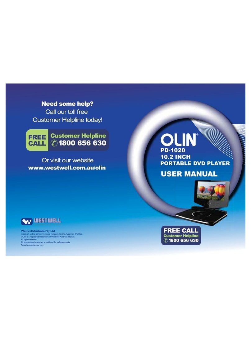 Olin PD-1020 user manual
