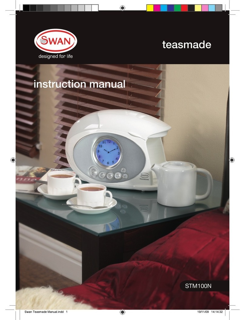 Swann Teasmade STM100N User manual