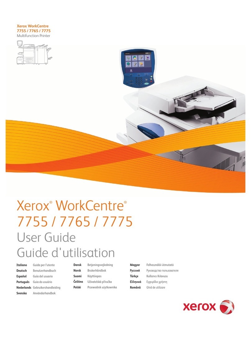 Xerox WORKCENTRE 7755 User manual