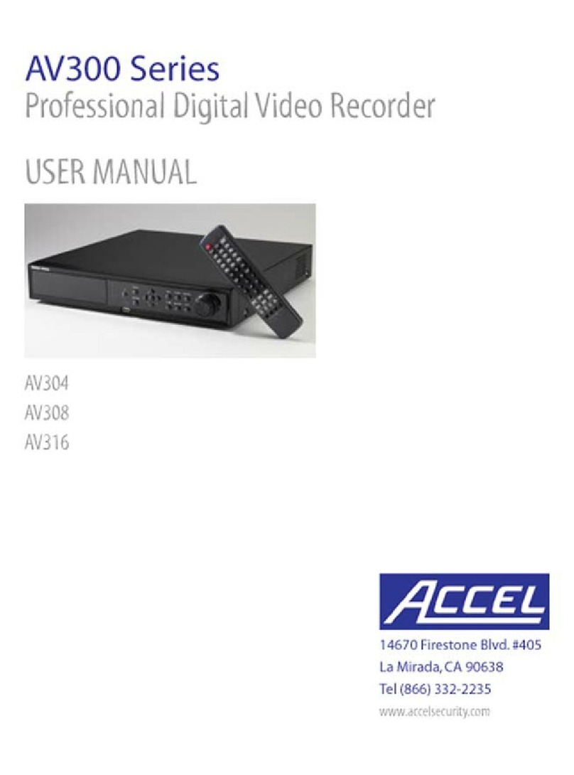 Accel AV304 User manual