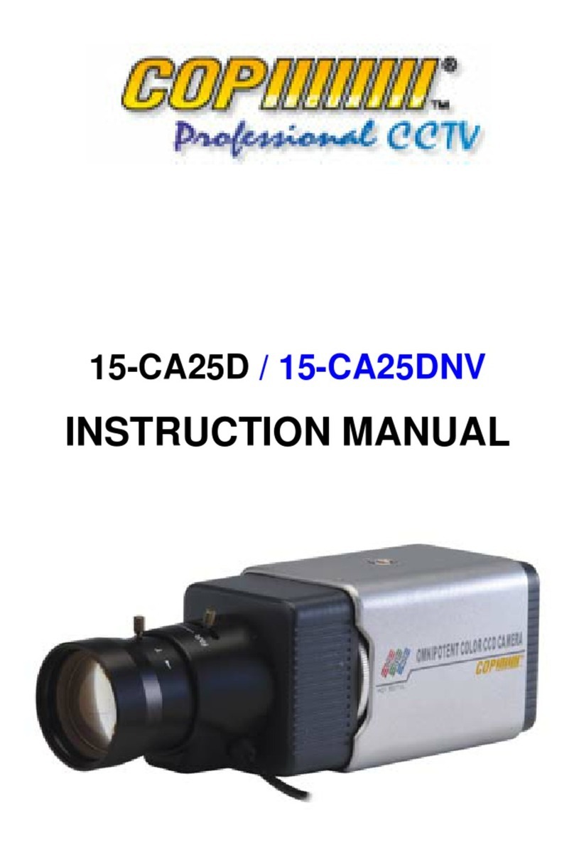 COP Security 15-CA25D User manual