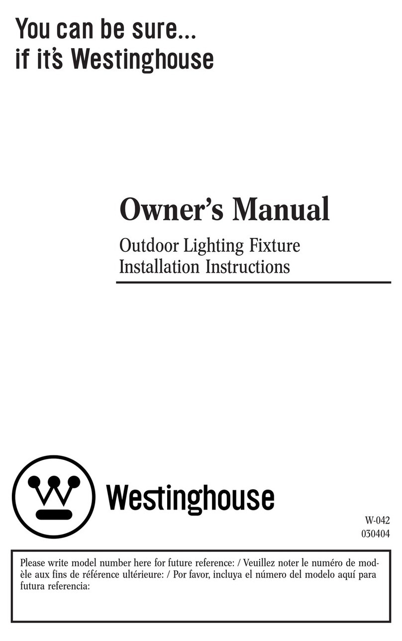 Westinghouse W-042 owner's manual