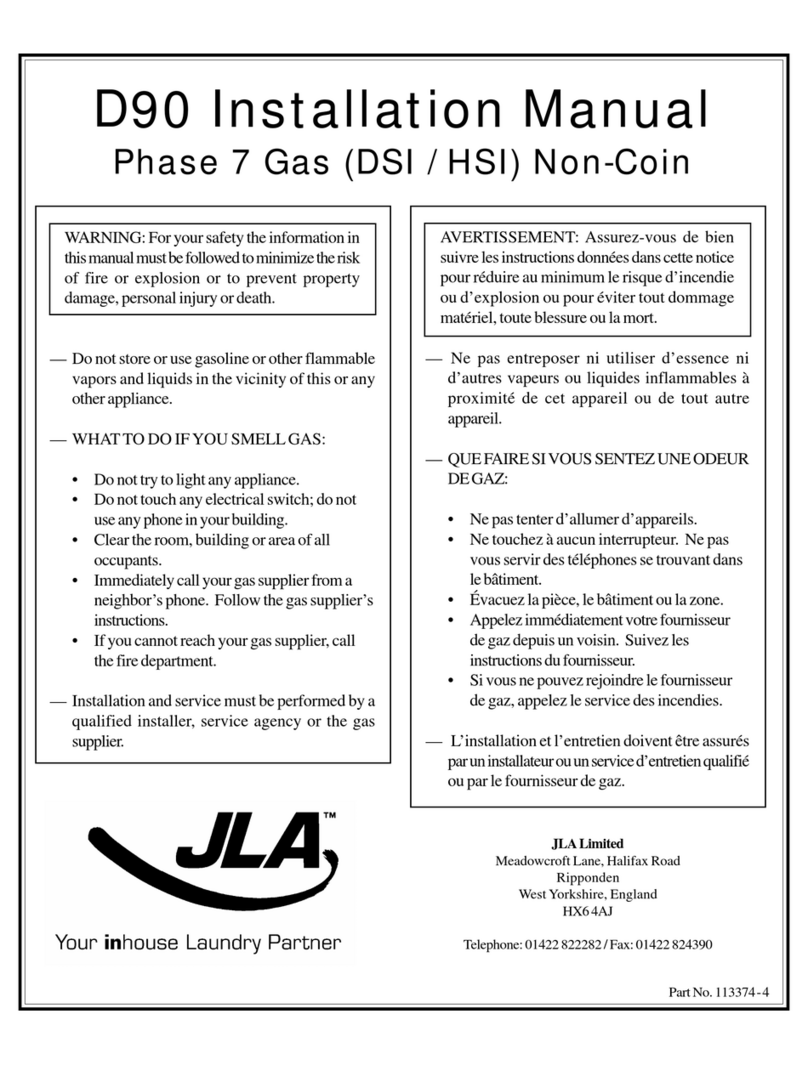 JLA D90 User manual