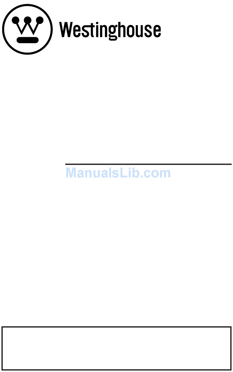 Westinghouse W-107 owner's manual