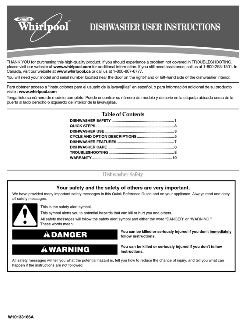 Whirlpool W10133166A User instructions