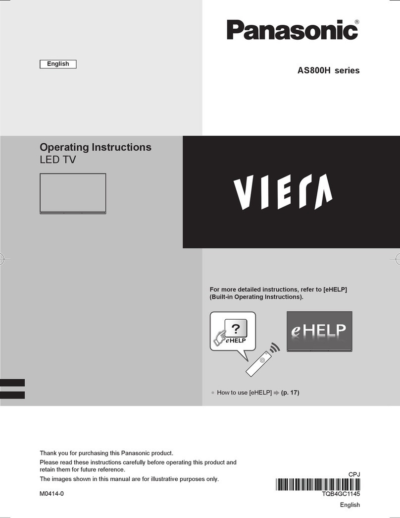 Panasonic VIERA TH-55AS800H User manual