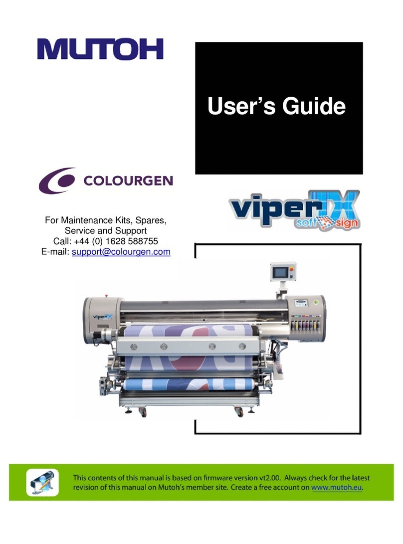MUTOH Viper TX Softsign User manual